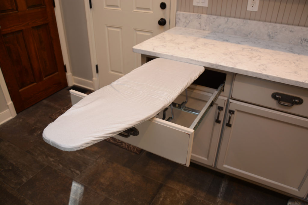 Cabinet Discounters Photo Gallery Kitchen Remodel Annapolis   Custom Ironing Board Drawer 